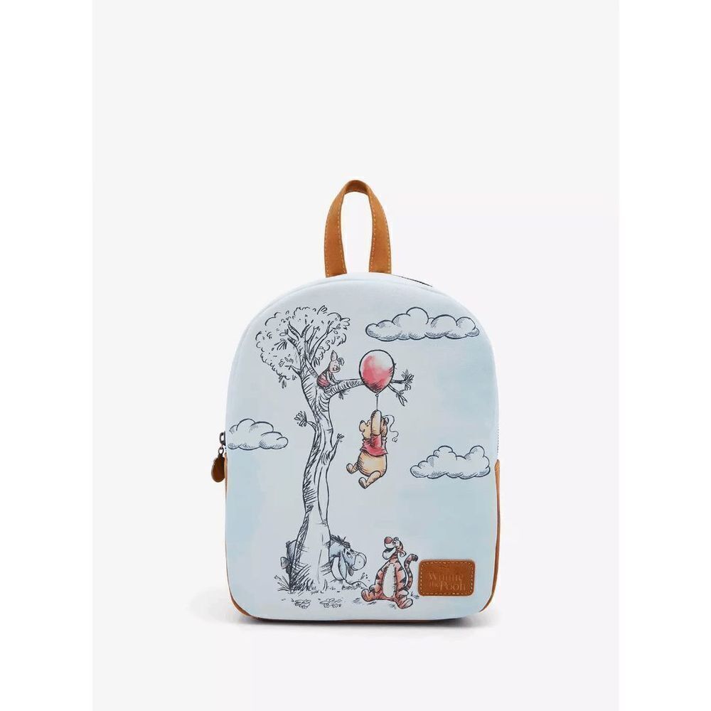 Disney Winnie The Pooh Balloon Sketch Art Mini Backpack
